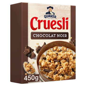 Céréales Cruesli au Chocolat Noir - QUAKER - 450g