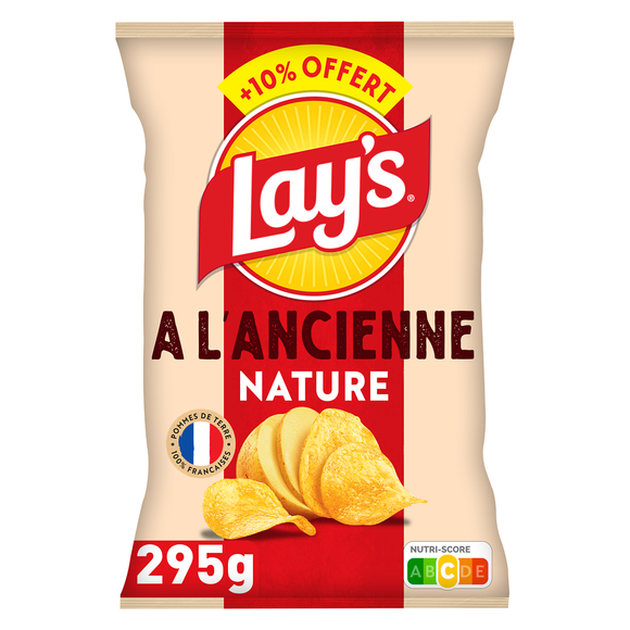 Chips à l'Ancienne - LAY'S - 295g+10% offert