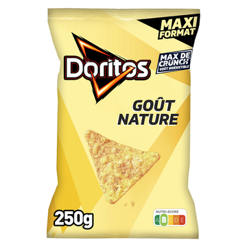 Chips Tortillas de maïs Saveur Nature - DORITOS - 250g
