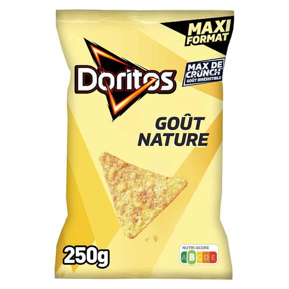 Chips Tortillas de maïs Saveur Nature - DORITOS - 250g
