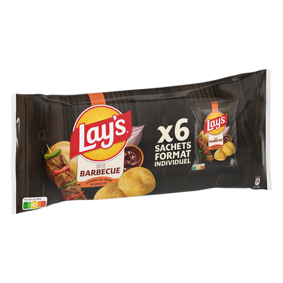 Chips Saveur Barbecue - LAY'S - Multipack 6x27,5g