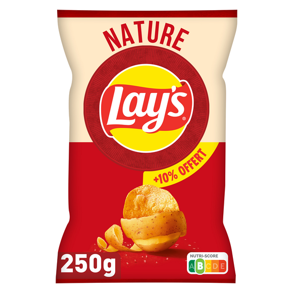 Chips Saveur Nature LAY'S 250g+10% offert 275g