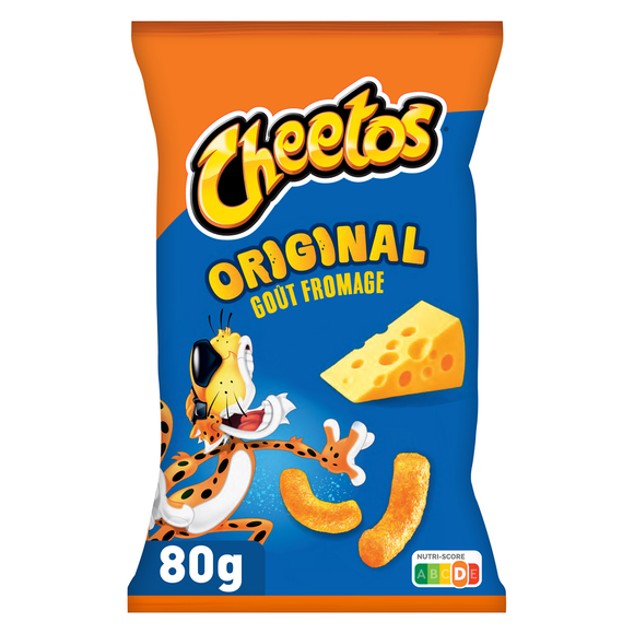 Biscuits apéritifs l'Original Saveur Fromage - CHEETOS - 80g