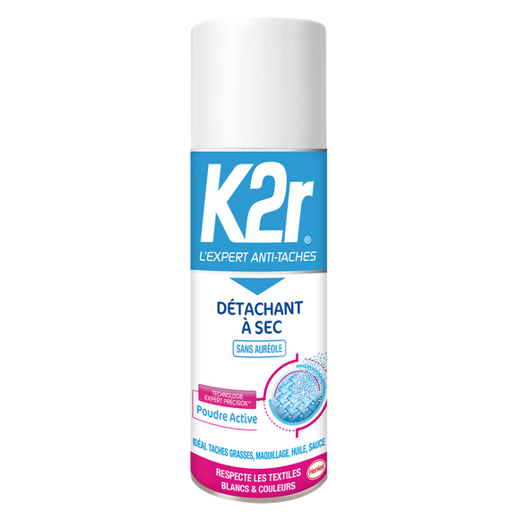 Détachant à sec aérosol K2R - 200ml