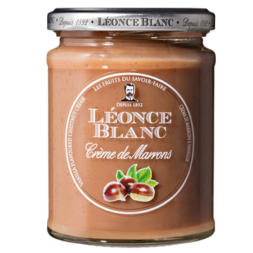 Crème de marrons vanillée LEONCE BLANC, 350g