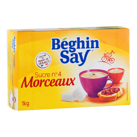Sucre en morceaux N°4 BEGHIN SAY, 1kg