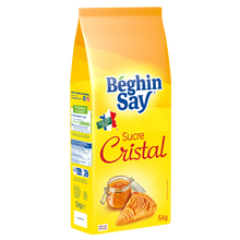 Sucre cristal BEGHIN SAY, sac de 5kg