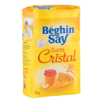 Sucre cristal BEGHIN SAY sachet 1kg