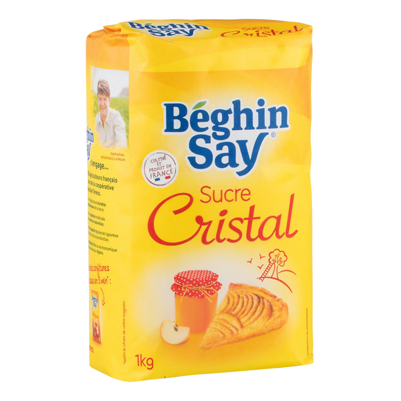 Sucre cristal BEGHIN SAY sachet 1kg