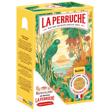 Sucre de canne en poudre Blonvilliers BEGHIN SAY, boîte à bec verseurde 1kg