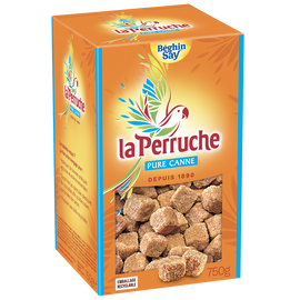 Sucre en morceaux Perruche Ambré BEGHIN SAY, boîte de 750g