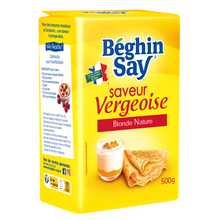 Saveur vergeoise blonde nature BEGHIN SAY, sachet de 500g