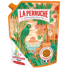 Sucre poudre ambré cassonade LA PERRUCHE, doypack 750g