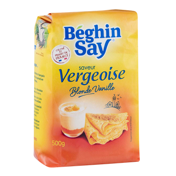Saveur vergeoise blonde vanille BEGHIN SAY, sachet de 500g
