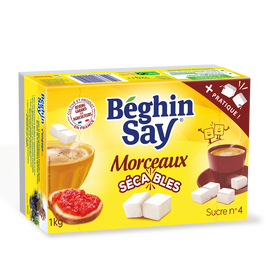 Sucre morceaux sécables BEGHIN SAY - 1kg