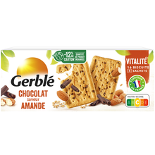 Biscuits chocolat amande GERBLE - 4x4, 200g
