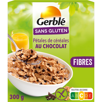 Céréales Chocolat Sans Gluten GERBLE - 300 g