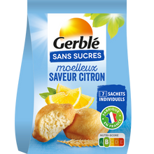 GERBLE - Moelleux Citron Sans Sucres - 196g