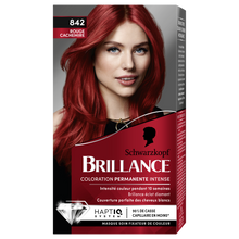 Coloration permanente 842 rouge cachemire SCHWARZKOPF BRILLANCE - 227ml