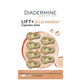 Soin tenseur Coup d'Eclat Immédiat Lift+ DIADERMINE, 7 unidoses