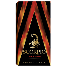 Eau de toilette Homme Inferno feu SCORPIO, Vaporisateur 75ml