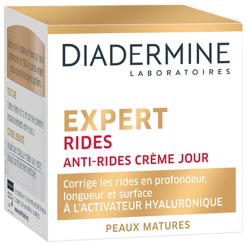 Crème expert rides 3D jour DIADERMINE, pot de 50ml