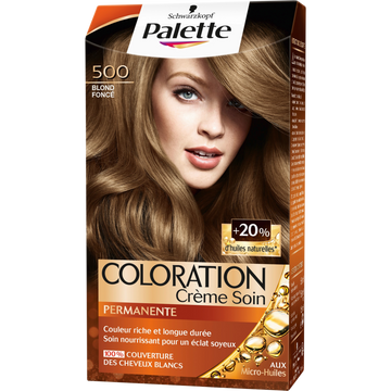 Coloration permanente 500 blond foncé SCHWARZKOPF PALETTE - 165ml