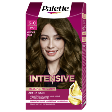 Coloration permanente 600 châtain clair SCHWARZKOPF PALETTE - 165ml