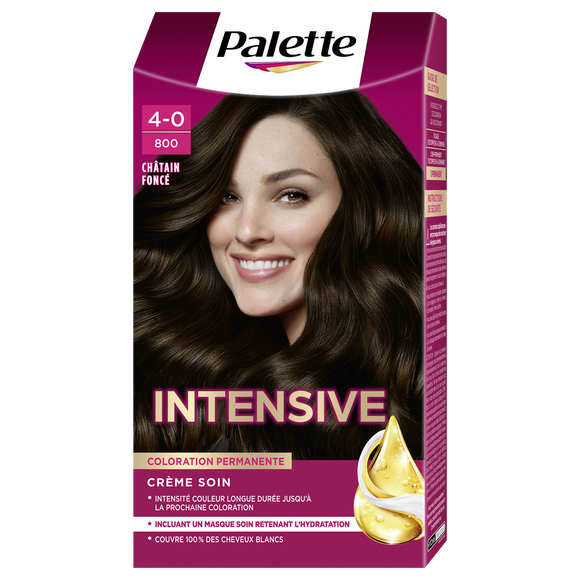 Coloration permanente 800 châtain foncé SCHWARZKOPF PALETTE - 165ml