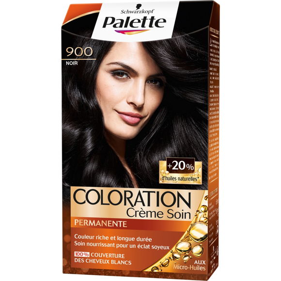 Coloration permanente 900 noir SCHWARZKOPF PALETTE - 165ml