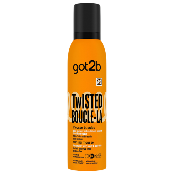 Mousse coiffante boucles "boucle-la" GOT2B - 250ml