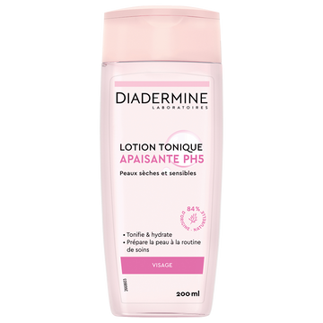 Lotion tonique apaisante DIADERMINE, flacon de 200ml