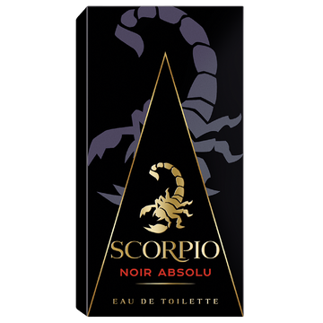 Eau de toilette Homme Noir absolu SCORPIO, Vaporisateur 75ml
