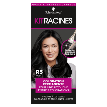 Coloration permanente 5 noir SCHWARZKOPF KIT RACINES - 70g