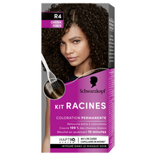 Coloration permanente 4 châtain foncé SCHWARZKOPF KIT RACINES - 70g