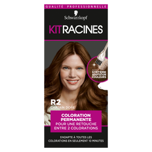 Coloration permanente 2 châtain doré SCHWARZKOPF KIT RACINES - 70g
