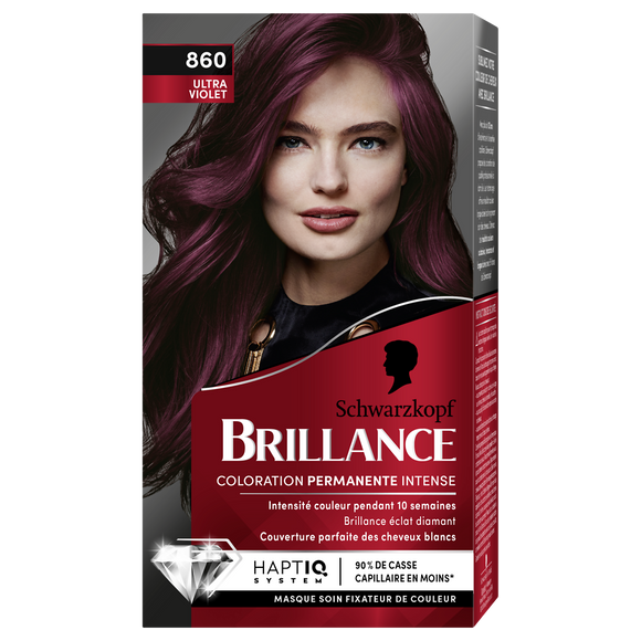 Coloration permanente 860 ultra violet SCHWARZKOPF BRILLANCE - 227ml