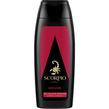 Gel douche Rouge SCORPIO, flacon de 250ml