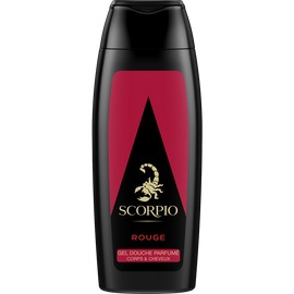 Gel douche Rouge SCORPIO, flacon de 250ml