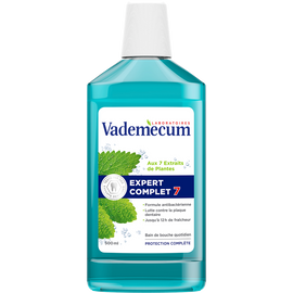 Bain de bouche Expert Complet 7 VADEMECUM, flacon 500ml