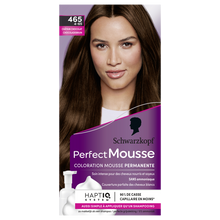Coloration permanente châtain chocolat SCHWARZKOPF PERFECT MOUSSE - 182ml
