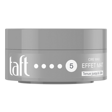 Cire coiffante wax effet mat TAFT - 75ml