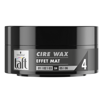 Cire coiffante wax effet mat TAFT - 75ml
