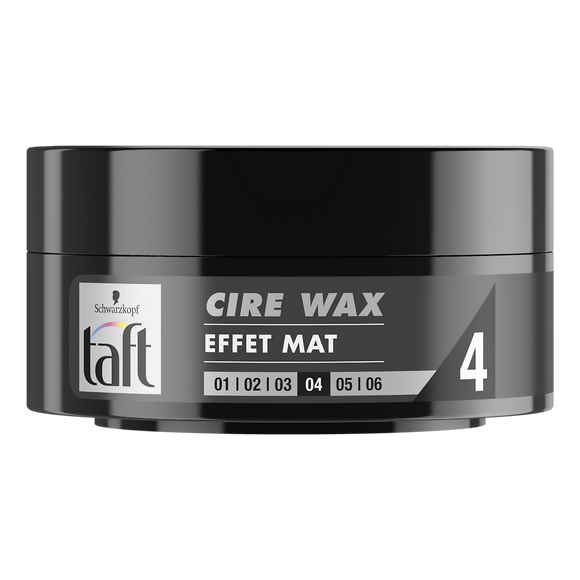 Cire coiffante wax effet mat TAFT - 75ml