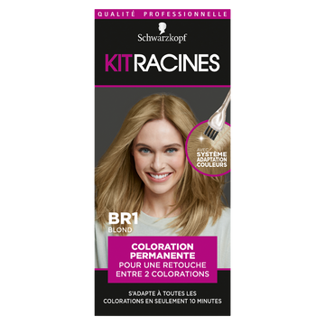 Coloration permanente 1 blond SCHWARZKOPF KIT RACINES - 70g