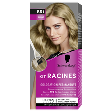 Coloration permanente 1 blond SCHWARZKOPF KIT RACINES - 70g