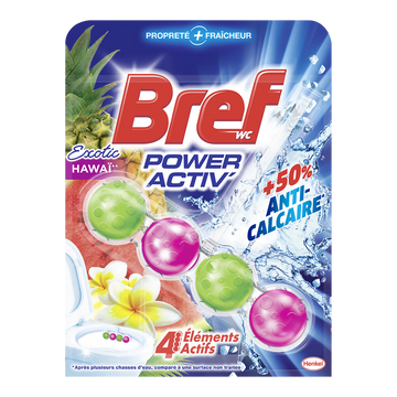 Bloc wc power activ' exotif hawai BREF WC - 50g