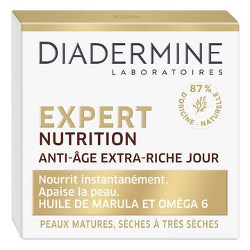Crème expert rides 3D nutrition de jour DIADERMINE, pot de 50ml
