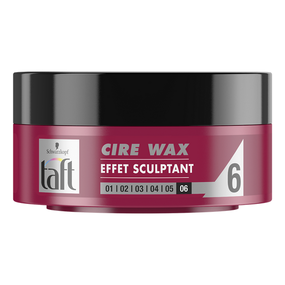 Cire coiffante wax effet sculptant TAFT - 75ml