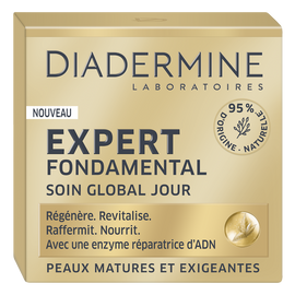 Soin Crème visage de jour expert fondamental DIADERMINE, 50ml